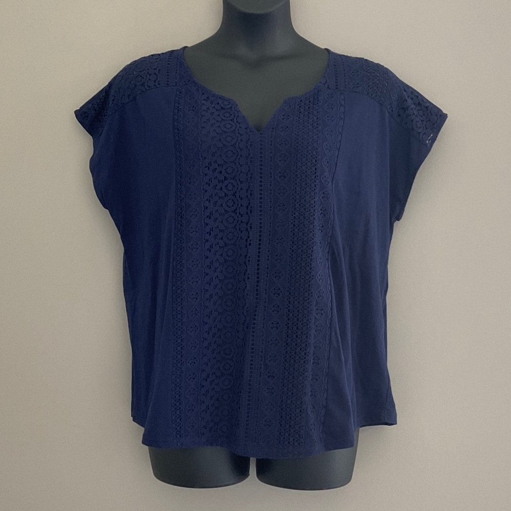 Isela NWT Navy Blue T-Shirt